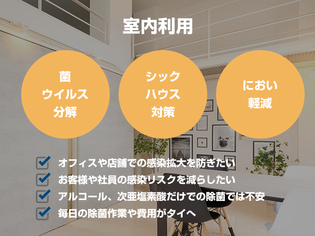 室内利用